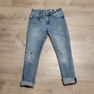 Seven7 Light Blue Boyfriend Jeans